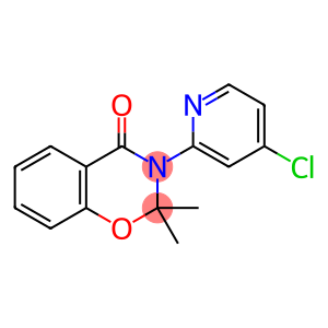 3-(4-氯-2-吡啶)-2,3-二氢-2,2-二甲基-4H-1,3-苯并噁嗪-4-酮