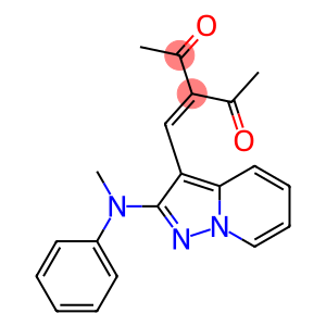 2,4-Pentanedione,3-[[2-(methylphenylamino)pyrazolo[1,5-a]pyridin-3-yl]methylene]-