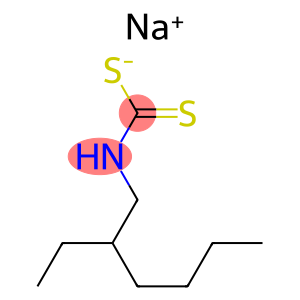 sodium 2-ethylhexyldithiocarbamate