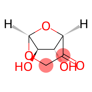 beta-L-arabino-Hexofuranos-5-ulose, 1,6-anhydro- (9CI)