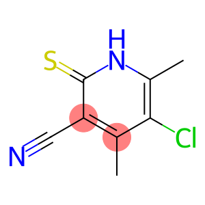 5-氯-4,6-二甲基-2-硫代-1,2-二氢吡啶-3-腈