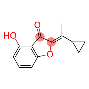 2-(1-cyclopropylethylidene)-4-hydroxy-1-benzofuran-3-one