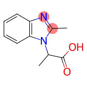 1H-Benzimidazole-1-acetic acid, α,2-dimethyl-