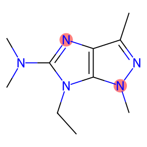 Imidazo[4,5-c]pyrazol-5-amine, 6-ethyl-1,6-dihydro-N,N,1,3-tetramethyl- (9CI)