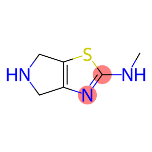 4H-Pyrrolo[3,4-d]thiazol-2-amine,  5,6-dihydro-N-methyl-