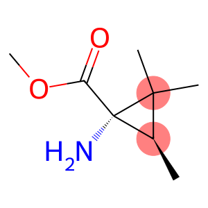Cyclopropanecarboxylic acid, 1-amino-2,2,3-trimethyl-, methyl ester, cis- (9CI)