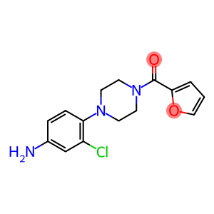 {3-氯-4-[4-(2-呋喃甲酰基)哌嗪-1-基]苯基}胺