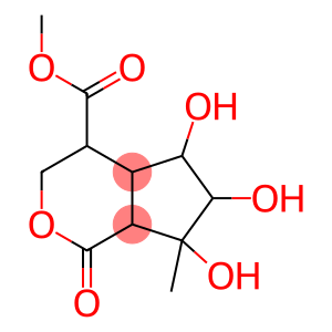 Cyclopenta[c]pyran-4-carboxylic acid, octahydro-5,6,7-trihydroxy-7-methyl-1-oxo-, methyl ester (9CI)