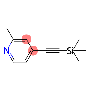 2-Methyl-4-((triMethylsilyl)ethynyl)pyridine
