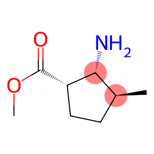 Cyclopentanecarboxylic acid, 2-amino-3-methyl-, methyl ester, (1alpha,2alpha,3beta)-