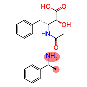 (2S,3R)-3-Acetylamino-2-hydroxy-4-phenylbutanoic acid S(-)phenethylamine s