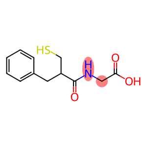 2-(2-苄基-3-巯基丙酰胺基)乙酸