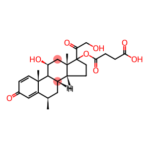 6α-Methyl Prednisolone 17-HeMisuccinate