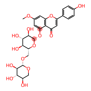 芫花素-5-O-茜黄苷