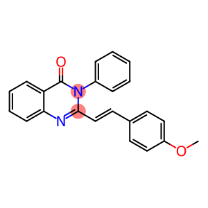 2-[(E)-2-(4-methoxyphenyl)ethenyl]-3-phenyl-3,4-dihydroquinazolin-4-one