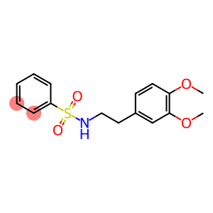 Benzenesulfonamide, N-[2-(3,4-dimethoxyphenyl)ethyl]-
