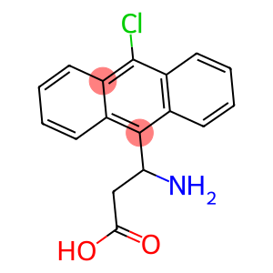 3-AMINO-3-(10-CHLORO-ANTHRACEN-9-YL)-PROPIONIC ACID