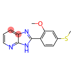 2-[2-Methoxy-4-(methylthio)phenyl]-1H-imidazo[4,5-b]pyridine