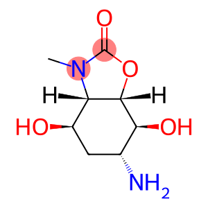 2(3H)-Benzoxazolone,6-aminohexahydro-4,7-dihydroxy-3-methyl-,[3aS-(3aalpha,4alpha,6bta,7alpha,7aalpha)]-(9CI)