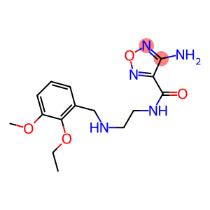 4-amino-N-{2-[(2-ethoxy-3-methoxybenzyl)amino]ethyl}-1,2,5-oxadiazole-3-carboxamide