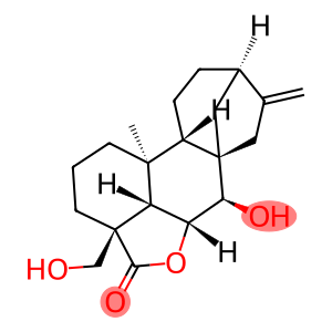 (-)-6α,7β,19-Trihydroxykaur-16-en-18-oic acid 18,6-lactone
