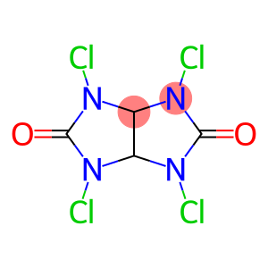1,3,4,6-tetrachloro-3a,6a-dihydroimidazo[4,5-d]imidazole-2,5-quinone