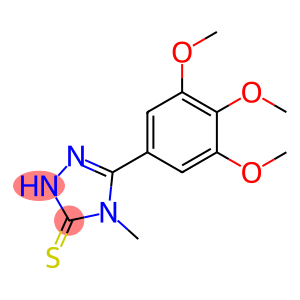 4-甲基-5-(3,4,5-三甲氧苯基)-2H-1,2,4-三唑-3-硫酮