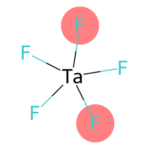 Tantalum fluoride (TaF5)