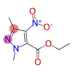 ETHYL 1,3-DIMETHYL-4-NITRO-1H-PYRAZOLE-5-CARBOXYLATE