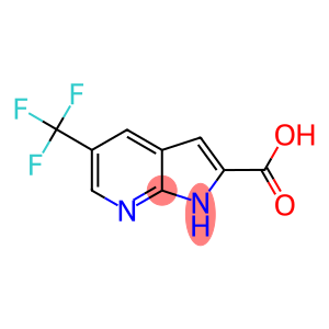 1H-Pyrrolo[2,3-b]pyridine-2-carboxylic acid, 5-(trifluoroMethyl)-