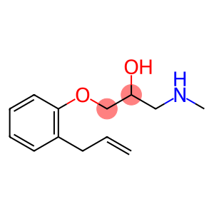 1-methylamino-3-(2-prop-2-enylphenoxy)propan-2-ol