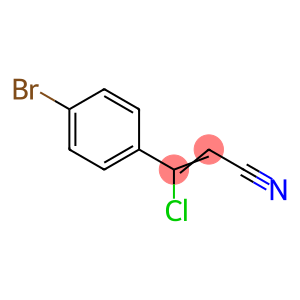 2-Propenenitrile, 3-(4-bromophenyl)-3-chloro-