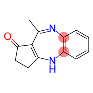 Benzo[b]cyclopenta[e][1,4]diazepin-1(2H)-one, 3,4-dihydro-10-methyl- (9CI)