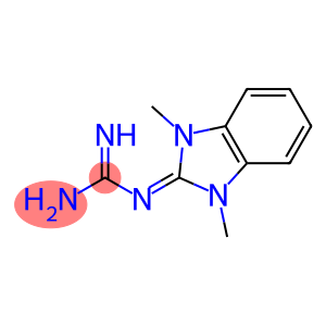 Guanidine, (1,3-dihydro-1,3-dimethyl-2H-benzimidazol-2-ylidene)- (9CI)