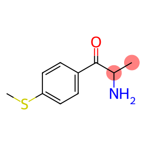 1-Propanone,  2-amino-1-[4-(methylthio)phenyl]-