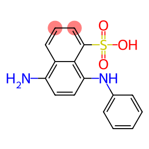 5-Amino-8-(phenylamino)-1-naphthalenesulfonic acid