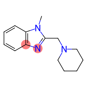 1H-Benzimidazole, 1-methyl-2-(1-piperidinylmethyl)-
