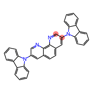 3,8-二(9H-咔唑-9-基)-1,10-菲罗啉