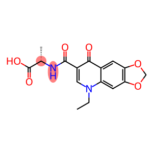 (2S)-2-({5-Ethyl-8-oxo-2H,5H,8H-[1,3]dioxolo[4,5-g]quinolin-7-yl}formamido)propanoic acid