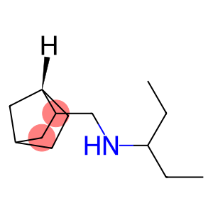 Bicyclo[2.2.1]heptane-2-methanamine, N-(1-ethylpropyl)-, (1S-exo)- (9CI)