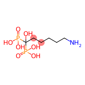 (6-Amino-1-hydroxyhexylidene)diphosphonic acid