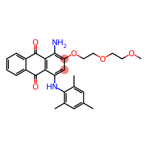 9,10-Anthracenedione, 1-amino-2-[2-(2-methoxyethoxy)ethoxy]-4-[(2,4,6-trimethylphenyl)amino]-