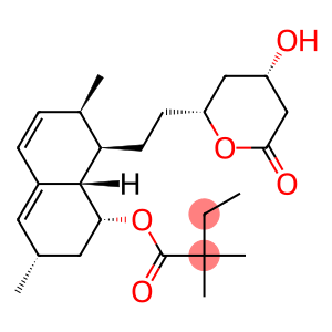 [1S-[1alpha,3alpha,7beta,8beta(2S*,4S*),8abeta]]-2,2,3-Trimethyl-3-butenoic acid 1,2,3,7,8,8a-hexahydro-3,7-dimethyl-8-[2-(tetrahydro-4-hydroxy-6-oxo-2H-pyran-2-yl)ethyl]-1-naphthalenyl ester