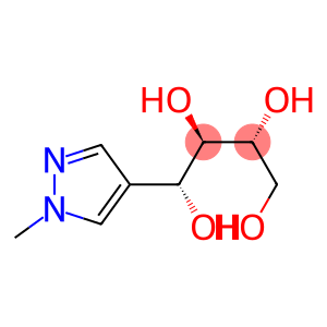 (1R,2R,3R)-1-(1-methylpyrazol-4-yl)butane-1,2,3,4-tetrol