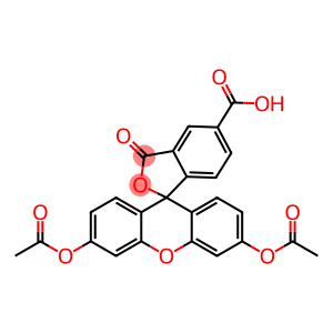 5-CARBOXYFLUORESCEIN DIACETATE 5-羧基荧光素二醋酸盐