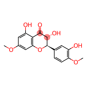 (2R,3R)-3,5-Dihydroxy-2-(3-hydroxy-4-methoxyphenyl)-7-methoxy-2,3-dihydro-4H-chromen-4-one