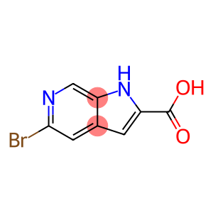 5-Bromopyrrolo[2,3-c]pyridine-2-carboxylic Acid