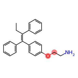 N-(4-trimethylammonium-3-cyanobenzoyl)didemethyltamoxifen triflate
