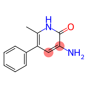 2(1H)-Pyridinone, 3-amino-6-methyl-5-phenyl-