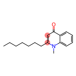 1-Methyl-2-heptyl-4(1H)-quinolinone